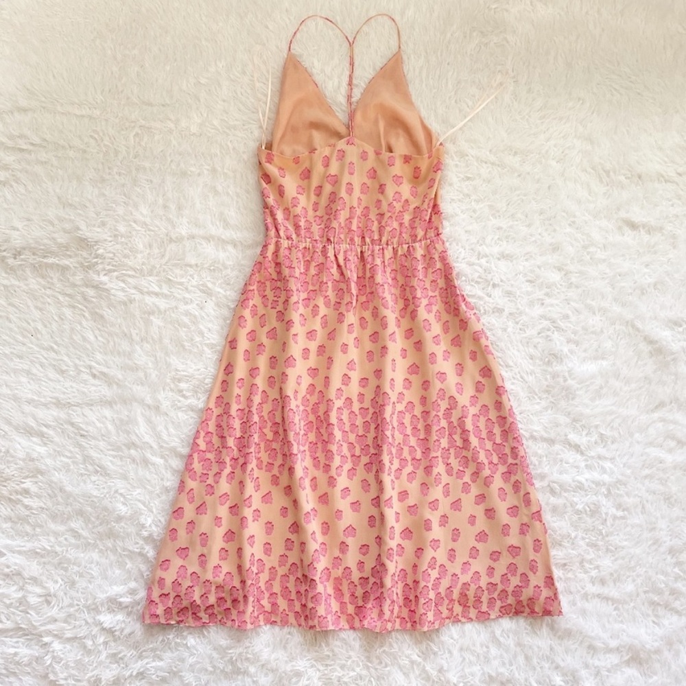 J. Crew Silk Scattered Floral Knee Length Dress - Picture 2 of 7